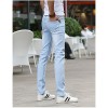 Men's Solid Casual JeansCotton Blue 5L